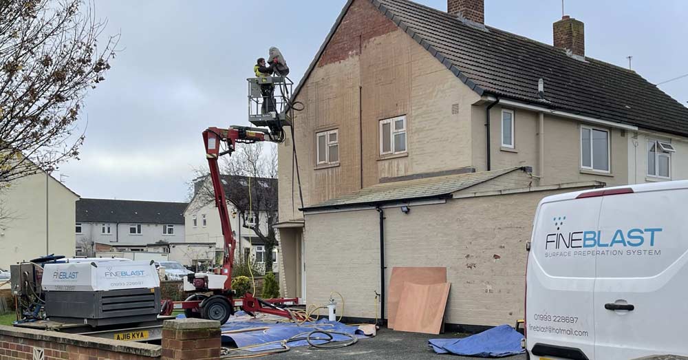 Masonry and exterior paint removal