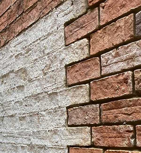 High pressure brick work cleaning at property development in Wallingford, Oxfordshire