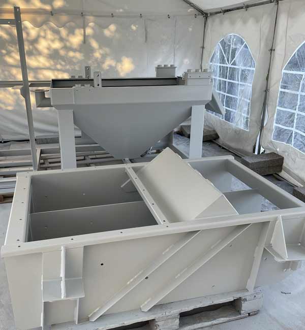 Metal blast cleaning for HS2 machinery across Oxfordshire and Buckinghamshire
