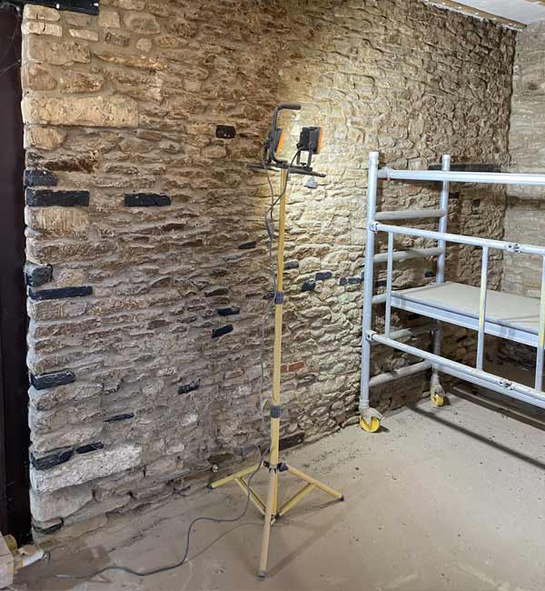 Interior pub renovation in Bampton, Oxfordshire